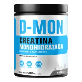 Creatina Monohidratada 500 G D-mon En Polvo Sabores                                                                                                   
