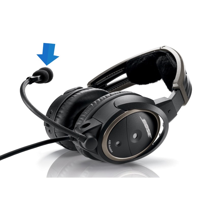 LEFXMOPHY for Bose A20 Aviation Headset Mic cover, Replacement for