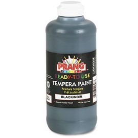 Ready-to-Use Tempera Paint, Black, 16 oz