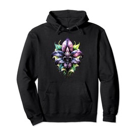 Fleur de Lis, French lily, flower, heraldry, Mardi Gras, Pullover Hoodie