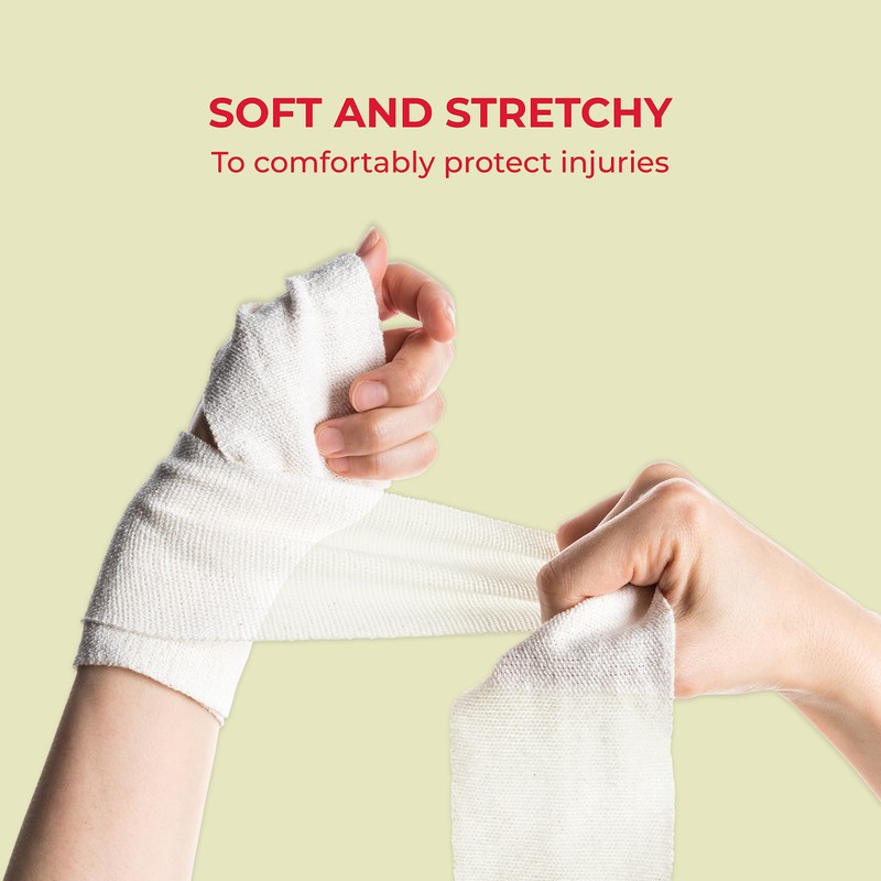 Ever Ready First Aid Conforming Gauze Roll Bandage Non Sterile