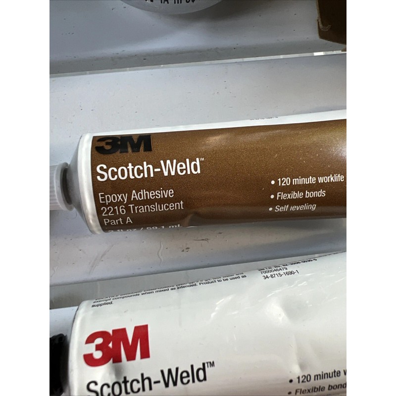 Scotch 3-M Scotch-Weld Two Part Epoxy Adhesive 2216 B /