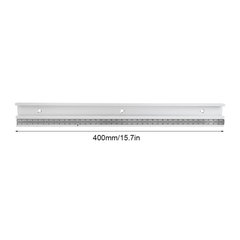 1Pcs Aluminum Alloy T Tracks With Scale Miter Woodworking Slider