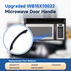 WB15X10022 Microwave Door Handle Black Compatible with GE HotPoint