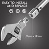 wanlvkang Open End Torque Wrench, Adjustable Torque Wrench 5 to