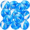 Jexine 24 Pcs 11 Inch Shark Inflatable Beach Balls for