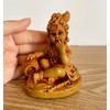 GEMPIRE Baby Krishna Statue 3.4” | Ladoo Gopal Idol for
