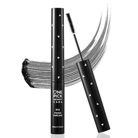 Chikaichiko Chika Ichico 1+1 One Pick Skinny Color Mascara 3g No. 2 Fixing Curling x 2 / 치카이치코 1+1 원픽 스키니카라 마스카라 3g 2호 픽싱컬링 x 2개