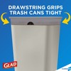 Glad ForceFlex Tall Kitchen Drawstring Trash Bags, Clorox 13 Gallon