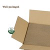 HESESOH 50 Pack Corrugated Cardboard Sheets 8.7"L x 11"W, Flat