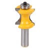Yakamoz 1/2 Inch Shank Bullnose Bead Column Face Molding Router