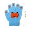 Cooraby 6 Pairs Kids Warm Magic Gloves Winter Stretchy Knit