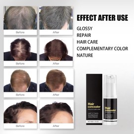 Hairfillup Hair Concealer,Root Cover Up,Hairfillup Hair Concealer for Men,Mens Ha/ir Powder,Hai/r Volume Powder,Ha/ir Root Colour Touch Up,H/air Fibers for Men,Hairline P/owder, H-Air Co-Ncealer