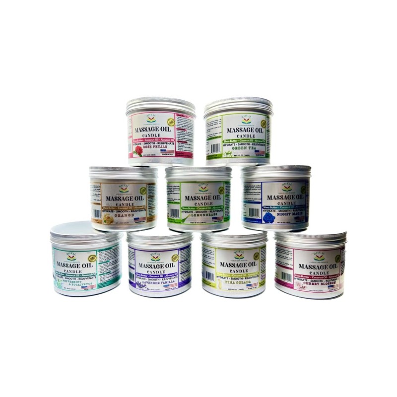 Royal Candles & Spa Products Massage Oil Candle (Rose Petals)