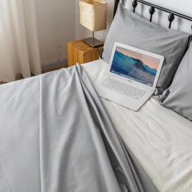 Grounding Sheet with Grounding Cord - 5% Silver Fiber, Improve Sleep Natural Wellness. (27 * 52 Inch)