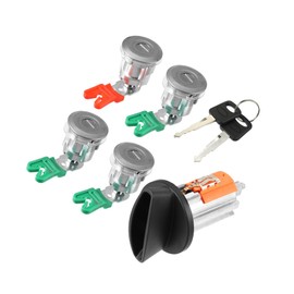 Motoforti Ignition Switch Lock for Ford Econoline Van 1997-2018 / Inner Cylinder Door Lock Cylinder with Keys/Durable / 1 Set Long-lasting