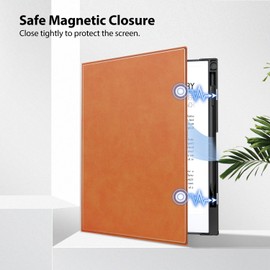 TiMOVO Case Compatible for Remarkable 2 Tablet, Multiple Viewing Angles Folding Case with Pen Holder Compatible with Remarkable 2 Paper Tablet 10.3" 2020 Released, Brown