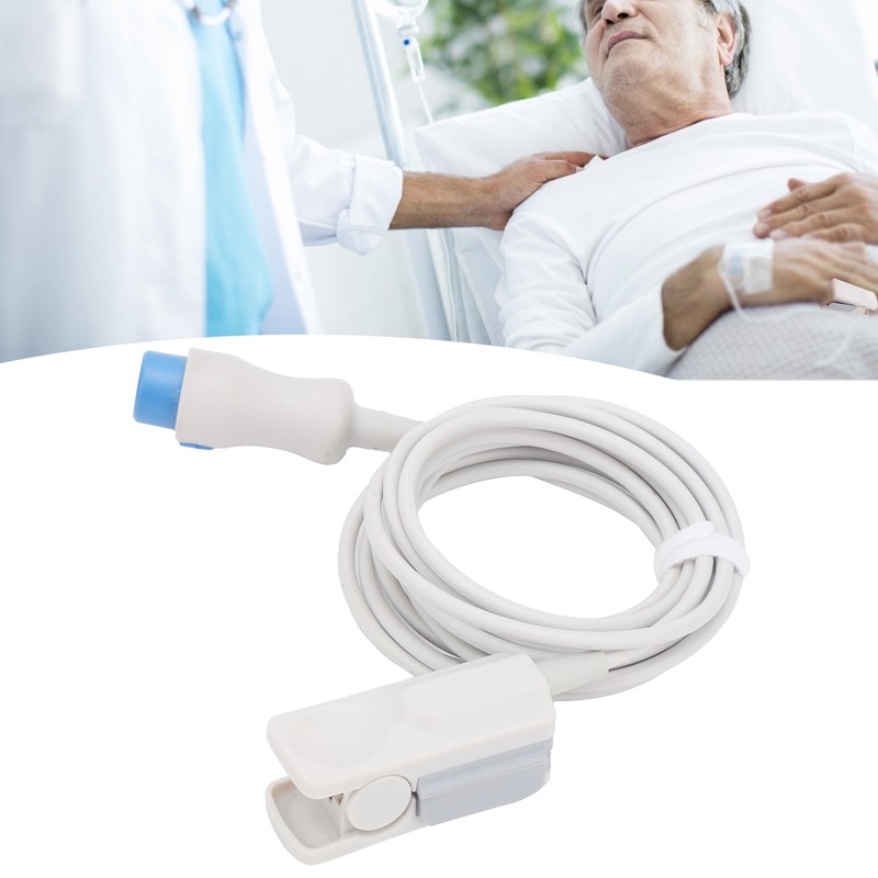 Adult Finger Clip Oximeter Probe Blood Oxygen Saturation Probe Accessory
