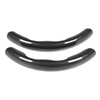 2PCS Steering Wheel Cover Carbon Fiber Pattern Comfortable Touch Delicate