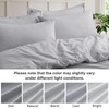 Tifschlaf Pillow Cases 4 Pack - Light Grey Pillowcases Pack