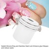 200ml Eyelash Glue Storage Tank with Screen Display Sealed Jar