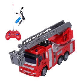 1:30 Fire Fighting Truck Model Remote Control Light Sound Simulation Vehicle Toy