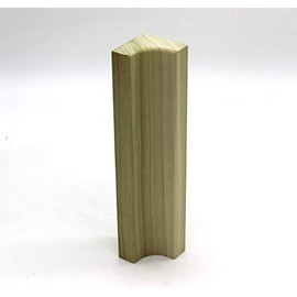 3/4" x 1 3/4" x 8" Poplar (Paint Grade) Hardwood Inside Corner Base Block, Trim Molding (20)