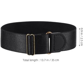 Baluue 4Piezas Antideslizantes para Mangas de Ajustables para Hombres y Mujeres Bandas Nylon Elásticas Soporte Camisas y Mangas Flácidas