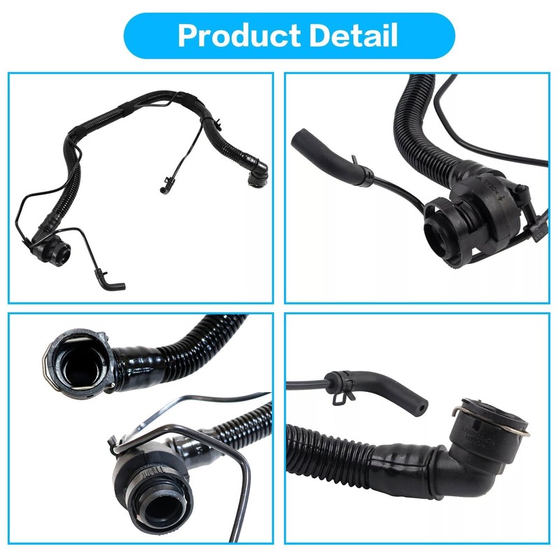 FZJDSD 5PCS Engine Radiator Coolant Hose & Heater Hose &Pipe