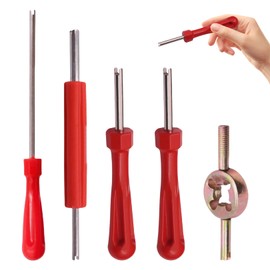 5 Pack Ventilausdreher,Autoventil Schlüssel,Reifenventilentferner,Ventildreher Reifenventil Werkzeug,Ventilausdreher Autoventil,Werkzeug zum Entfernen von Ventilkernen für Fahrrad Autos und Motorräder