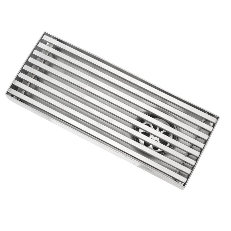 Linear Shower Drain Stainless Steel Odor Resistant Rectangular Floor Drain