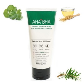 Foam Cleansing Cleansing Foam Salicylic Acid Cleanser Whitehead Acne BHA CICA AHA Rice Bran Pore Cleanser 180ml Salicylic Acid Ingredients / 폼클렌징 클렌징폼 살리실산 세안제 좁쌀여드름 바하 시카 아하 쌀겨 모공 180ml 살리실산 성분
