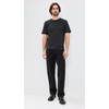 rag & bone Men's Pima Interlock Tee, Black, M