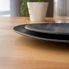 Abode Homewares Design TT21825776 Ethical Unbreakable Tableware, BPA Free, Blackened