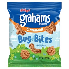 Tribeca Curations Bug Bites Grahams Crackers Curated by Tribeca Curations | 1 Ounce | Pack of 20 (