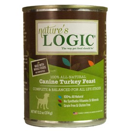 Natures Logic NL00159 Grain-Free Turkey Feast Wet Dog Food, One Size
