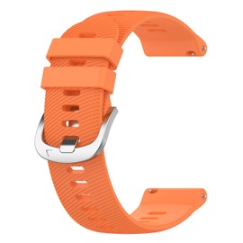 Fit for Garmin D2 Air X10 Watch Band Women Men, Garmin Bounce 20mm Quick Release Silicone Replacement Bands Straps Wristbands Fit for Garmin D2 Air X10/Vivoactive 5/Venu SQ 2 (Orange)