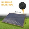 Greenhouse Shading, 3 x 3 m Shade Net, with Eyelets,