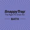 Snappy Trap Universal Bathroom Sink Drain Kit with Flexible P-Trap,