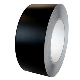 GGR Supplies T.R.U. Aluminum Foil Black Matte Tape Non Reflective with Acrylic Adhesive. (2" X 27 YD (25M) Pack of 2)