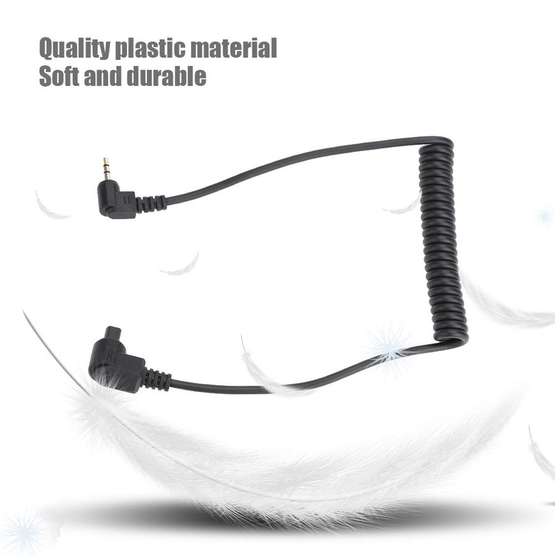 VBESTLIFE Camera Flash Trigger, 2.5mm-C3 Camera Remote Control Shutter Release