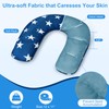Atsuwell Neck Warmer Microwavable, Heated Neck Pillow Microwavable with Cotton