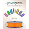 SUNLU PETG Filament 1.75mm Bundle, Neatly Wound, Individually Vacuum Packed,