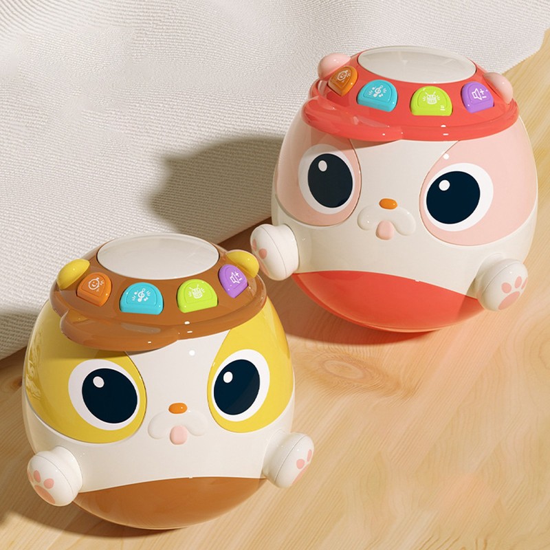 Musical Wobbling Toy Early Educational Multi Functional Electric Cartoon Wobbling