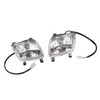 1 Pair Left Right 12V Front Headlamp Driving Light ATV
