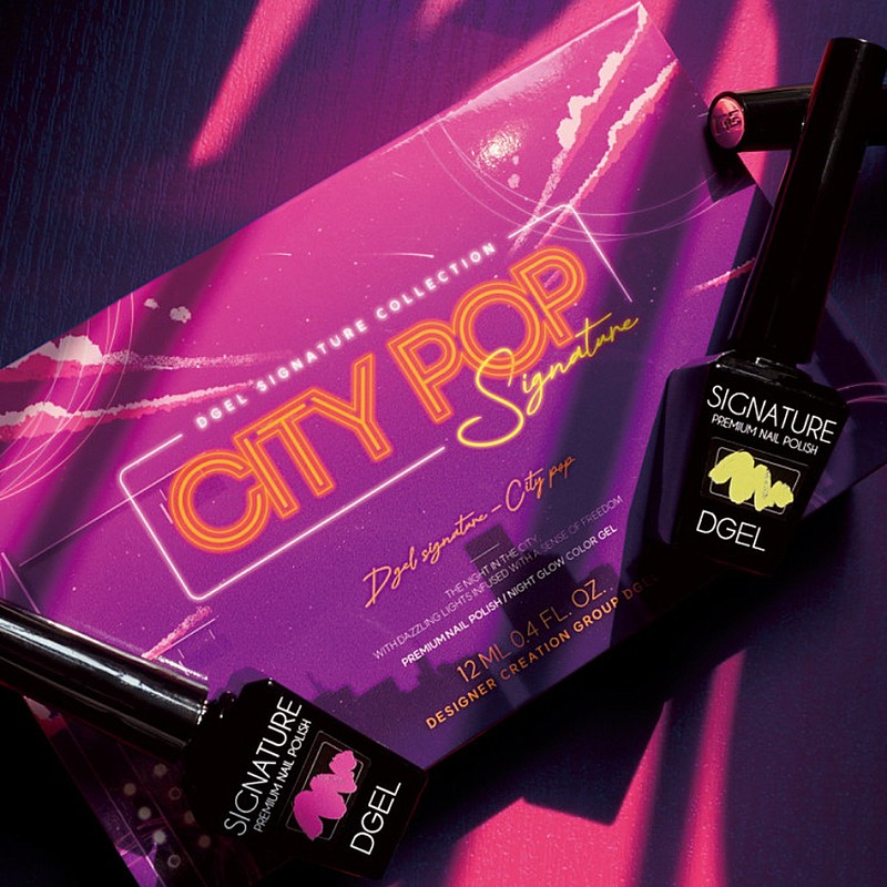 Diesel Signature City Pop 6 types of individual neon syrup