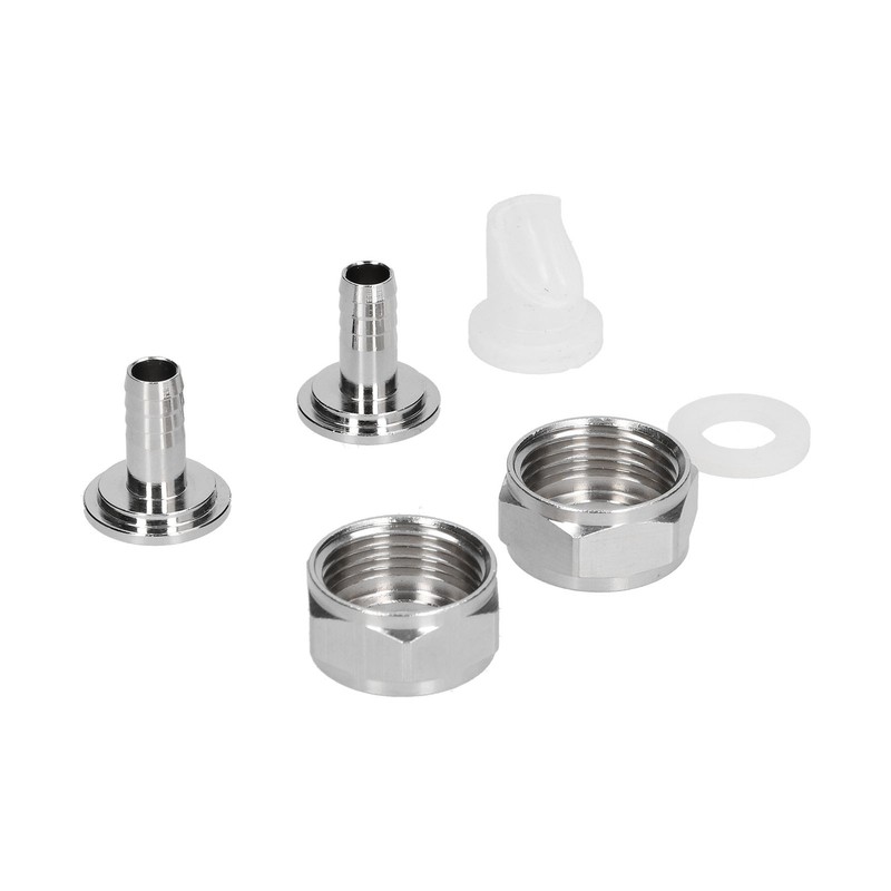 Stainless Steel Beer Keg Coupler Connector Fitting Beer Line Connector