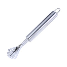Stainless Steel Coconut Meat Scraper, Coconut Meat Removal Knife, Multi-Purpose Coconut Grater Slicer Fish Scaler Remover for Kitchen