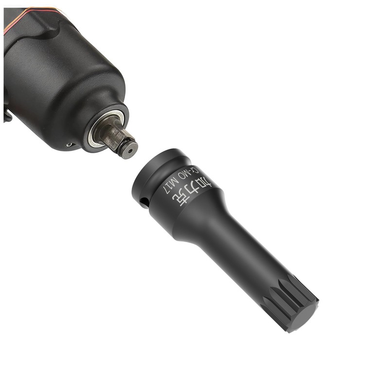 FOCMKEAS 1/2-Inch Drive x M17(17mm) Impact XZN Triple Square Spline