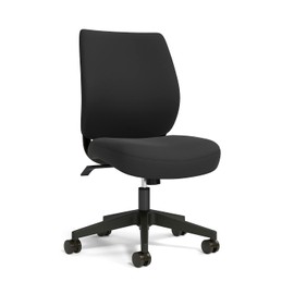 Union & Scale Staples UN59380 Essentials Fabric Task Chair, Black